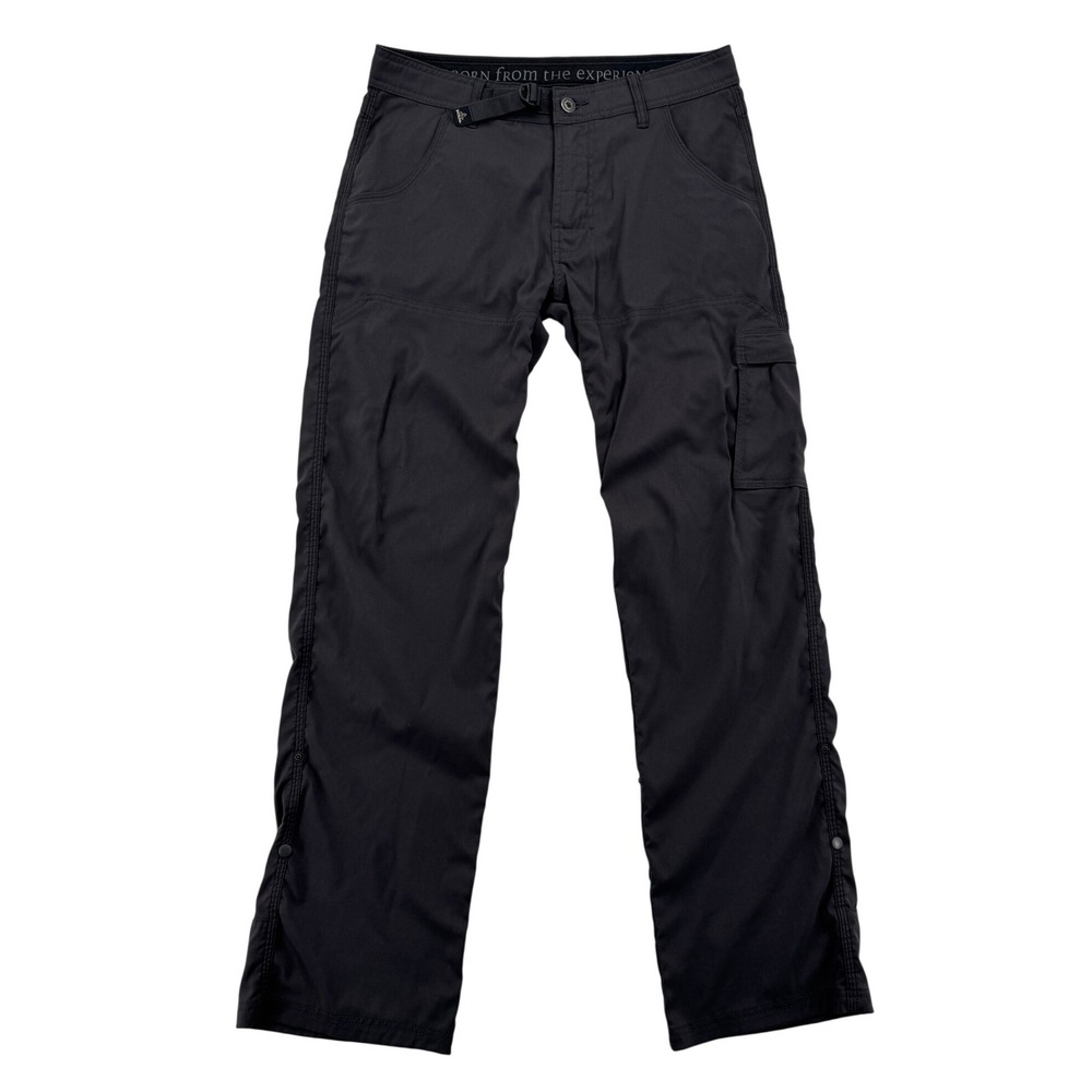 PrAna Stretch Zion Pants Mens 30x32 Charcoal Grey Good Hiking M4ST32116